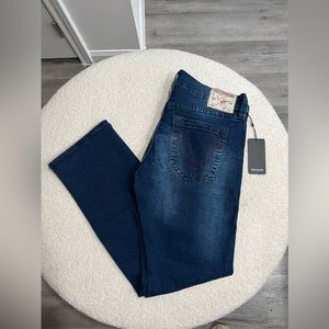 True Religion Ricky Relaxes Straight Jeans